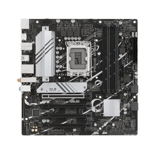 ASUS PRIME B760M-A AX, Intel, LGA 1700, Intel® Celeron®, Intel® Pentium® Gold, Intel® Core™ i3, Intel® Core™ i5, Intel® Core™..., LGA 1700, DDR5-SDRAM, 128 GB